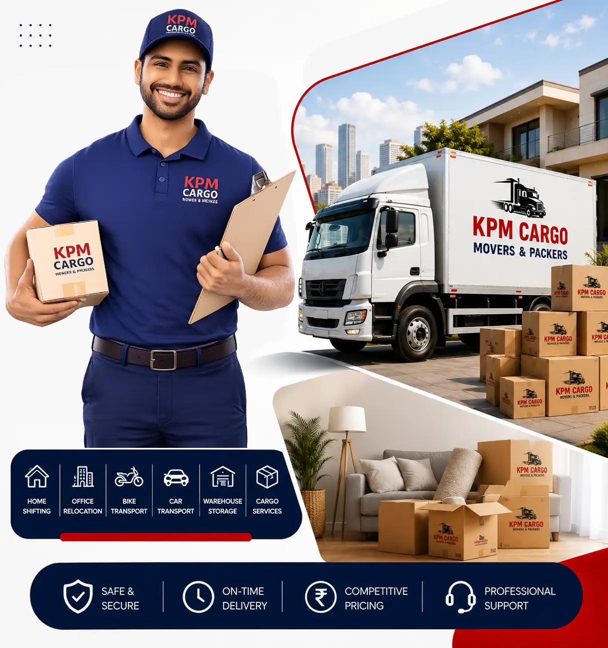 Best Packers & Movers for Home, Office & Vehicle Relocation